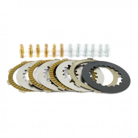 Kit Racing Disques + Ressorts Embrayage Bull Clutch 12 Ressorts