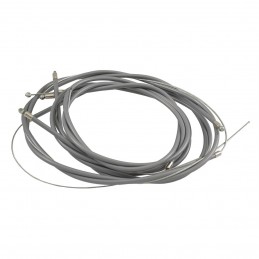 Gray color cables and sheaths kit for PIAGGIO CIAO PX