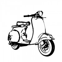 Vespa parts and accessories with gears