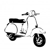 Vespa Large: Px, Ts, Sprint, Rally, Gt, Vnb, Vna, Vbb, Cosa, T5, Gtr, Gs, Gl, Super