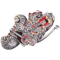 Vespa 50 Series, Special, Primavera, ET3, PK Engine Spare Parts