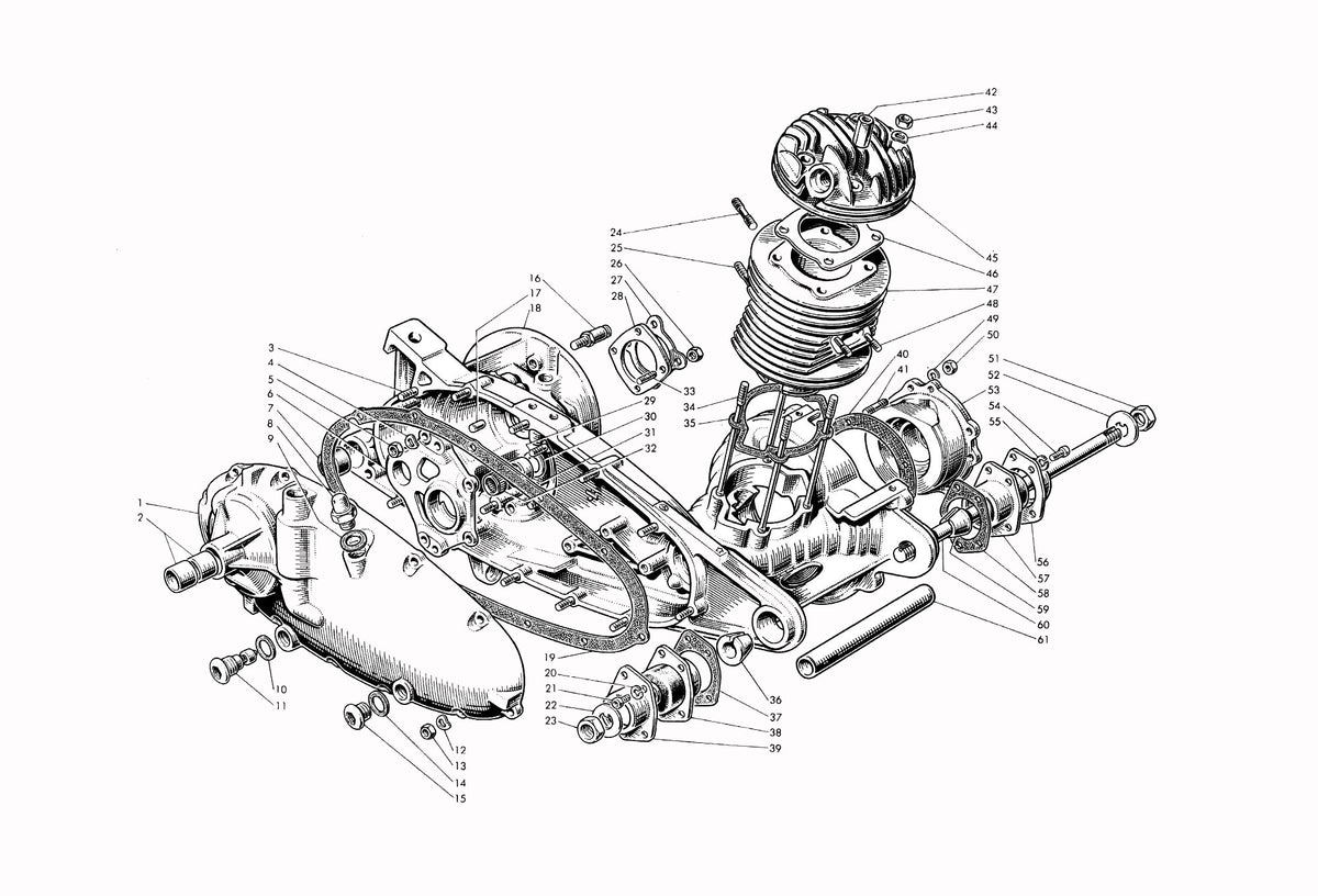 Ricambi Motore Lambretta