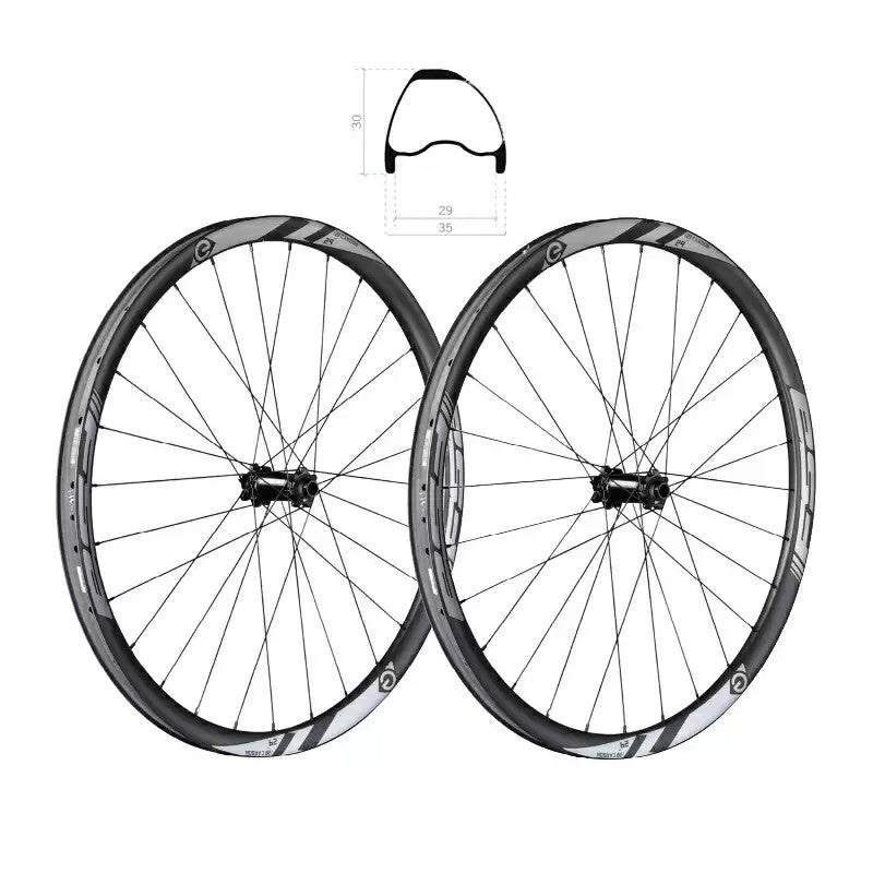 Coppia ruote FSA ebike E-MTB Carbon 29'' boost Sram 11/12v